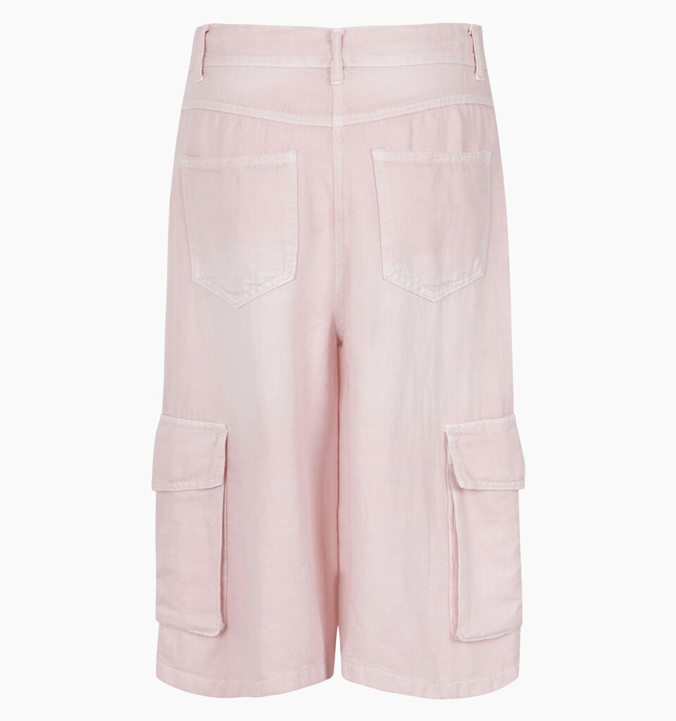 BERMUDA - sisley k jeans shorts - Pink | Sisley K image number 2